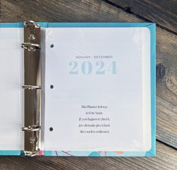 Small custom Binder with custom COLOR pages - Image 2